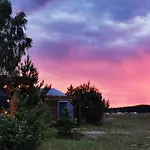 Lüks kamp alanı Glamping Podniebny Borsk