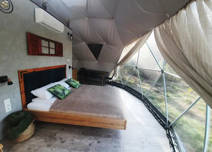 Glamping Podniebny Luksusowy namiot *